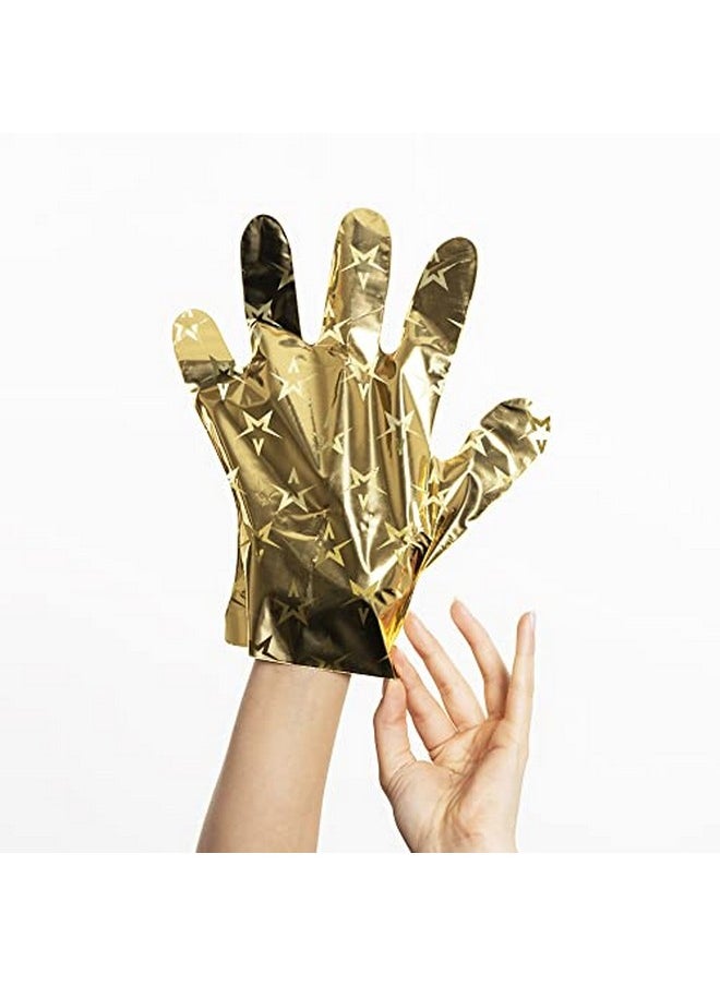 STARSKIN Vip The Gold Mask Giftset Highend Gift Complete Collection Includes Hand Foot And Face Masks Headband  - Image 4