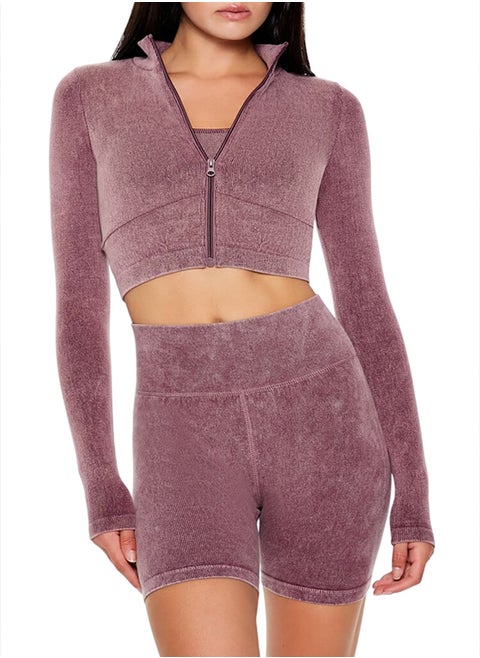 Active Seamless Zip-Up Jacket