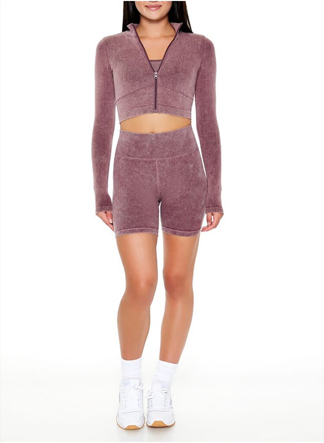 FOREVER 21 - Active Seamless Zip-Up Jacket - Image 1