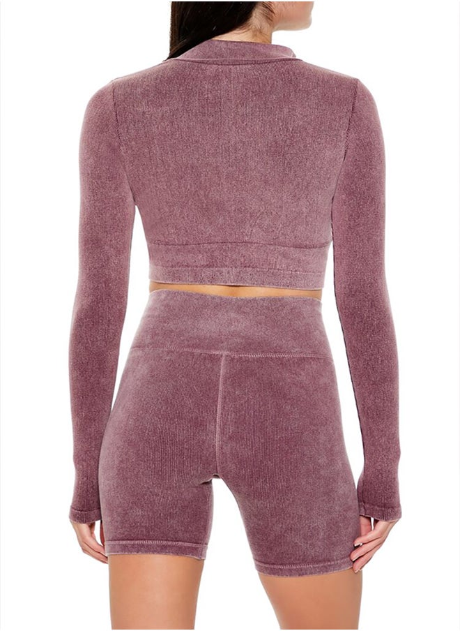 FOREVER 21 - Active Seamless Zip-Up Jacket - Image 1