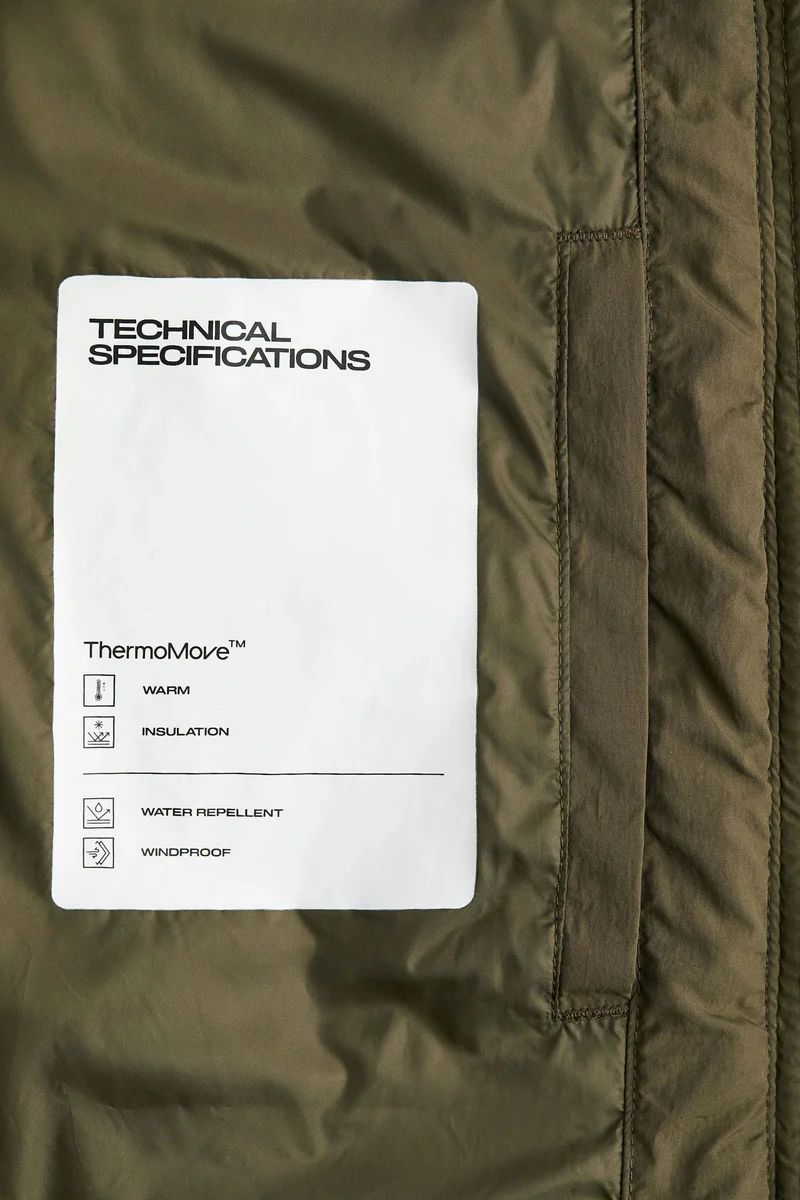 اتش اند ام جاكيت خفيف عازل من نسيج ثيرمو موف