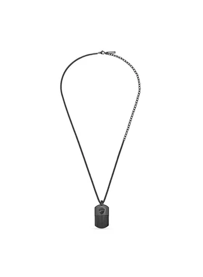 Ducati Desmo Black Stainless Steel Pendant Necklace for Men 500mm