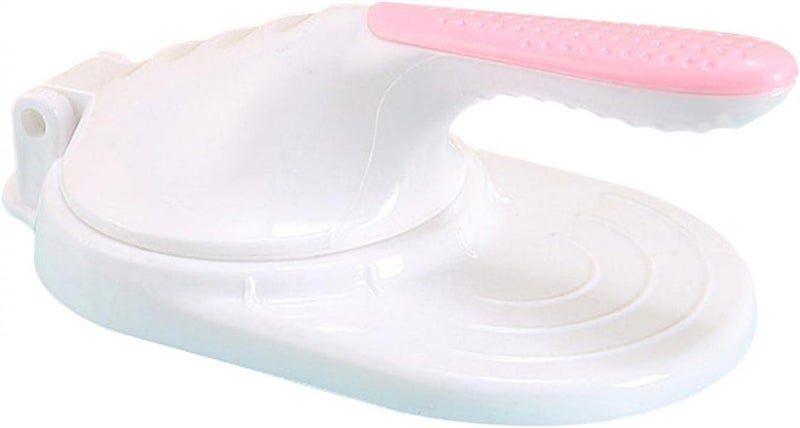 klarako Dumpling Skin Maker Dumpling Moulds, Dumpling Press Dumpling Wrapper Presser Manual Tortilla Press Maker Dumpling Wrapper Mold for Dumpling Dumpling Skin Making Tools for Kitchen (White) - Image 1