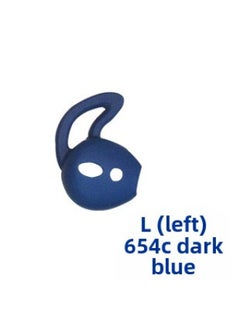 Generic For Airpods Headphone Covers TWS Huawei Xiaomi Rammer Silicone Earbuds Earbuds Ear Cap Apple Second Generation Headset-Color:Dark Blue (double Hole With Ears)-Model:ES32  ES62  ES68  - Image 1