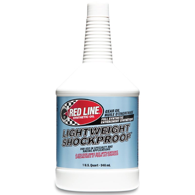 Red Line 58404 Lightweight Shockproof Gear Oil - 1 Quart Bottle - Image 1