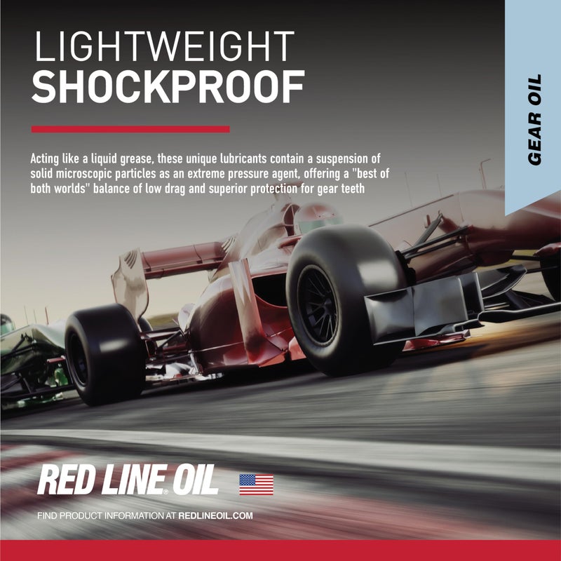 Red Line 58404 Lightweight Shockproof Gear Oil - 1 Quart Bottle - Image 2