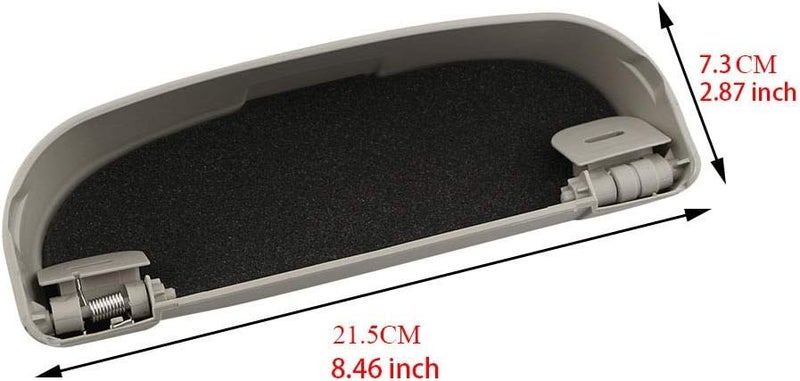 QASULER Car Glasses Case Organizer Box - Image 3