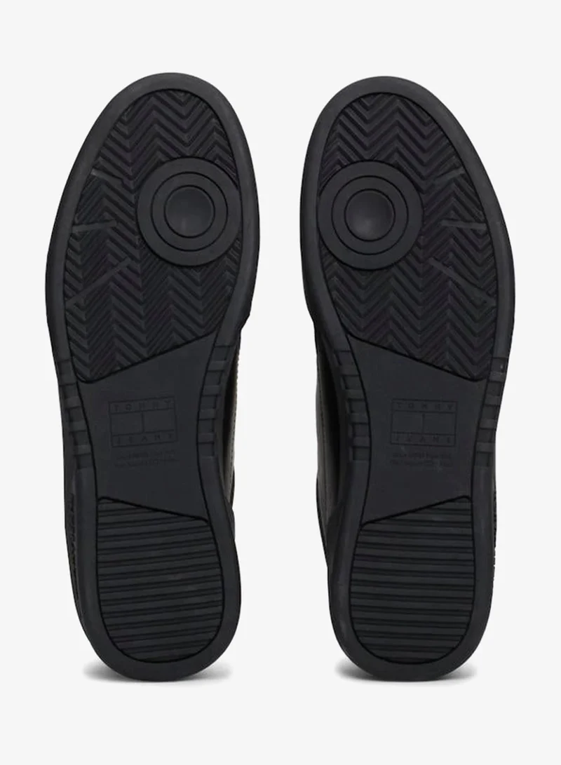 Tommy Jeans Black Casual Low Top Sneakers for Men | Best Price UAE