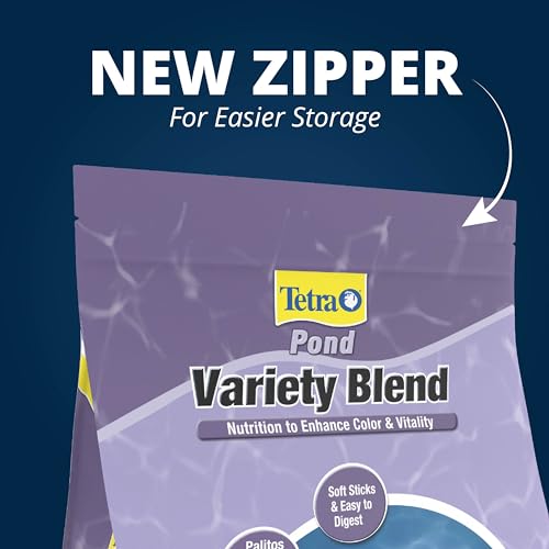 TetraPond Variety Blend, Pond Fish Food, for Goldfish and Koi Yellow 2.25 Pound (Pack of 1) - Image 4