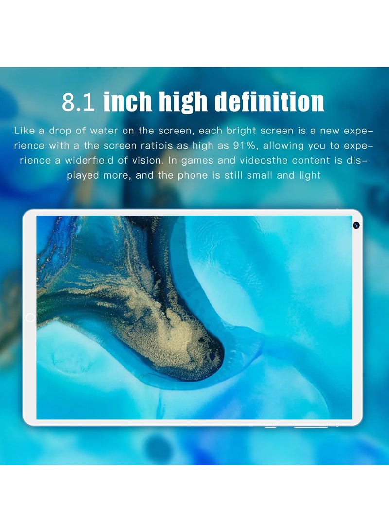 AROAQ - X5 Tablet Pc 8 Inch Android 12 10 Core 16GB RAM 1TB ROM Dual 4G LTE Phone Call Bluetooth WiFi Google Play Tablets - Image 1
