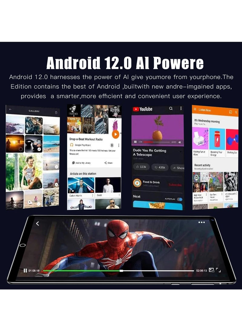 AROAQ - X5 Tablet Pc 8 Inch Android 12 10 Core 16GB RAM 1TB ROM Dual 4G LTE Phone Call Bluetooth WiFi Google Play Tablets - Image 1