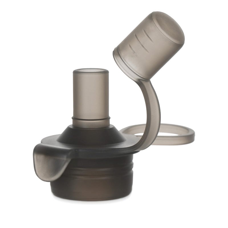 haakaa Silicone Yummy Pouch Sippy Spout, Adaptor Compatible haakaa Yummy Pouches and Milk Storage Bags,Not Compatible with Other Brands,Grey - Image 1