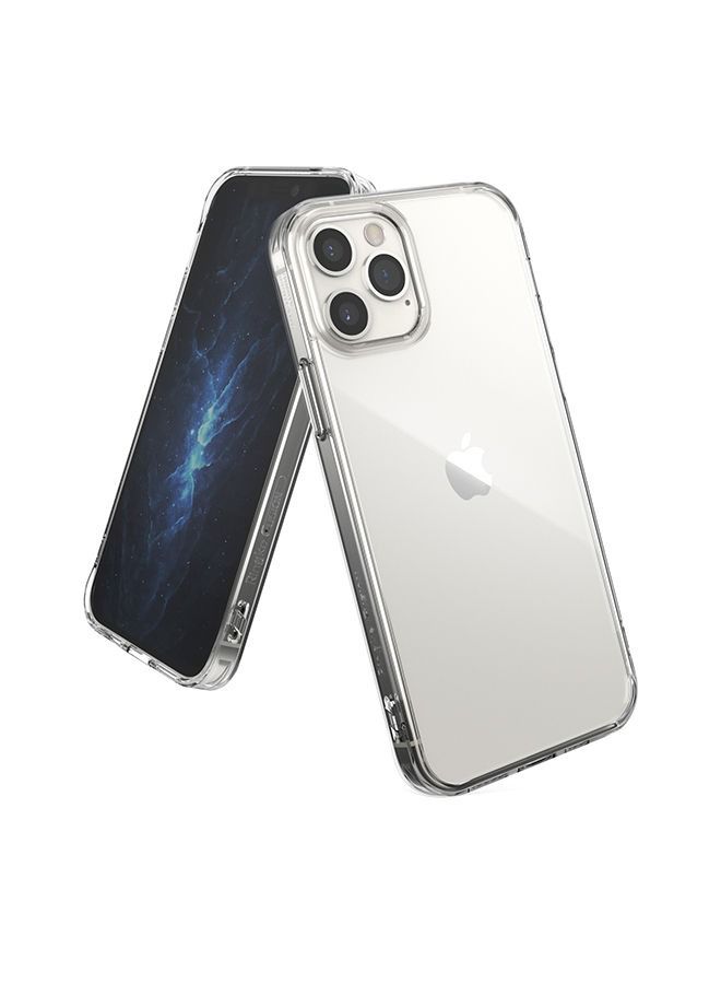 غطاء حماية لهاتف آيفون 12 برو ماكس شفاف - Image 1