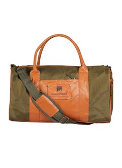 MOUNTHOOD MOUNTHOOD Duffel / Duffle Bag for Men and Women - Premium Quality Long Lasting Canvas with Faux Leather - Calypso  - Image 1