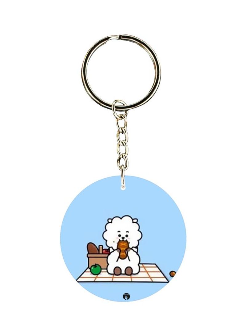 RKN Cartoon Themed Keychain