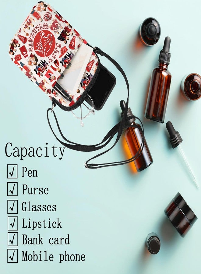 LEVLO East High Musical Crossbody Bag Troy Bolton & Gabriella Montez Fans Gift East High Wildcats Shoulder Bag (East Wildcats C Bag) - Image 5