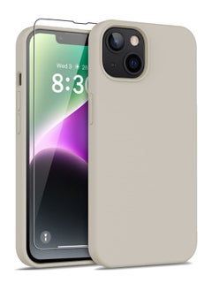 Houmt iPhone 14 Plus Case with 2 Pack Screen Protectors Soft Flexible Silicone Gel Rubber Bumper Cover Slim Fit Shockproof Protective Phone Case Cover for iPhone 14 Plus 6.7"  - Image 1