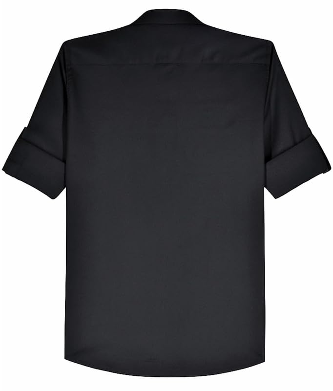 CAVIO Boys Full Sleeves Embroidered Solid Shirt - Image 5