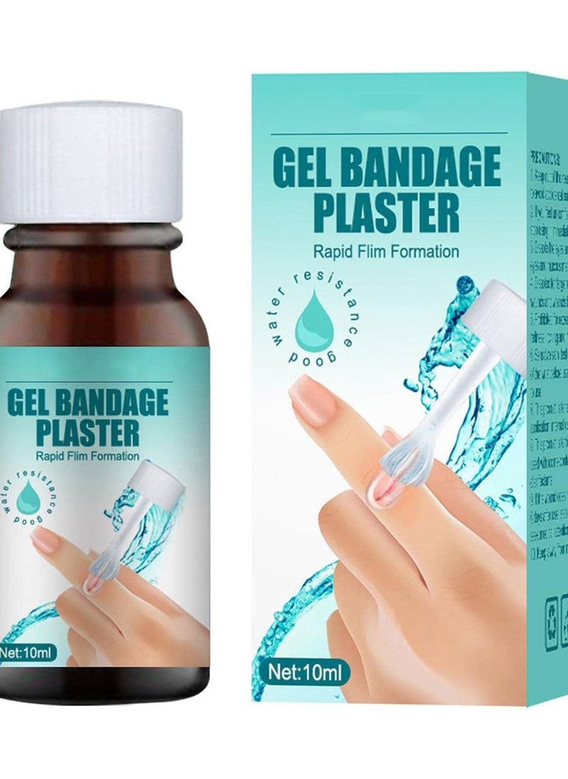 Care Gel Liquid,Waterproof Liquid Band Aid,Skin Liquid Plaster,Waterproof Wound Glue,Breathable Liquid Plaster,Wound Glue,Waterproof,Protect Our Damaged Skin 10ML