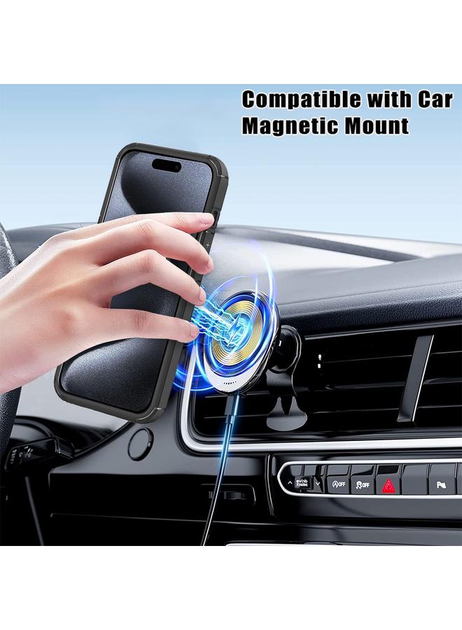 Zaboon Case For iPhone 13 Pro MagSafe Acrylic Hybrid TPU Phone Case - Image 3