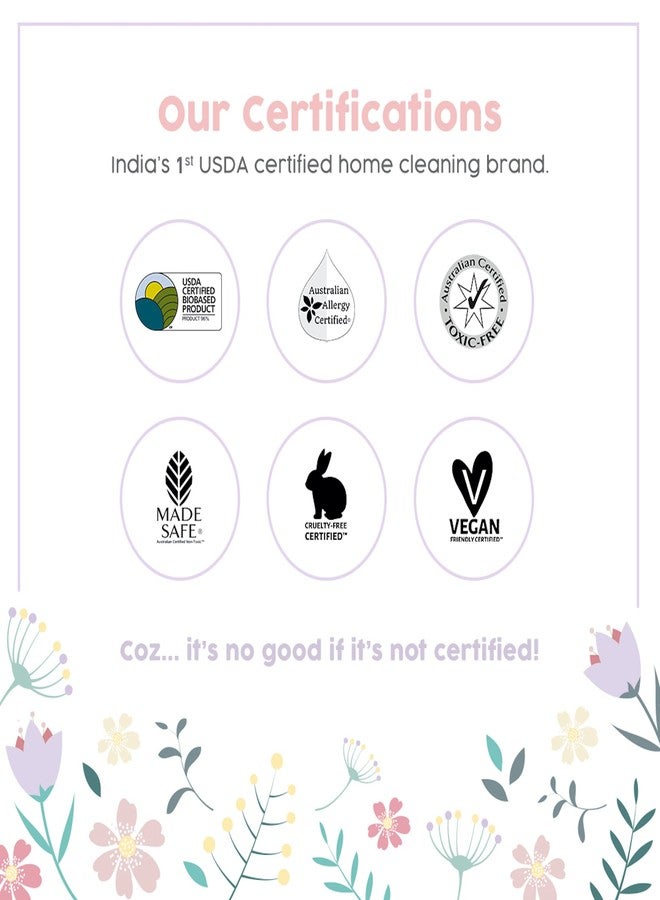 Windmill baby Natural Plant Based Laundry Detergent Liquid, USDA Certified, Allergen Free, Gentle with Bio-Enzymes, Lavender Blossoms, Refill Pack - 1000ml - Image 5