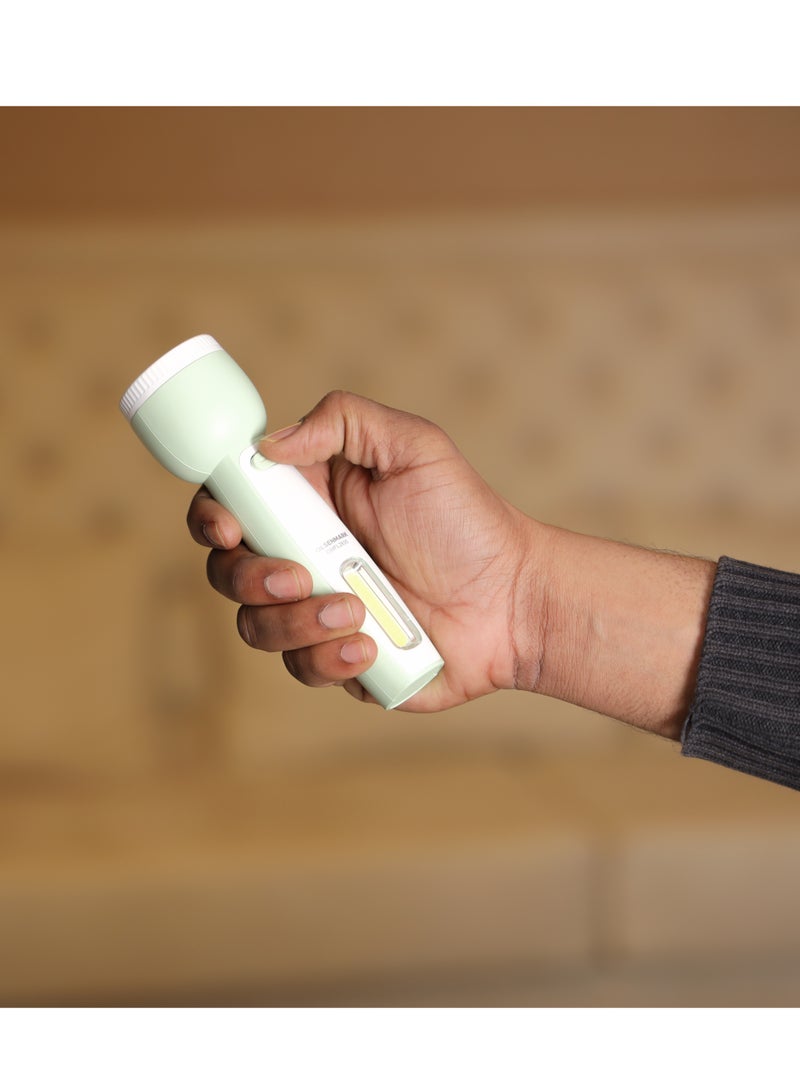 Olsenmark Rechargeable Multi-Functional USB Rechargeable COB LED Flashlight Torch - Image 4