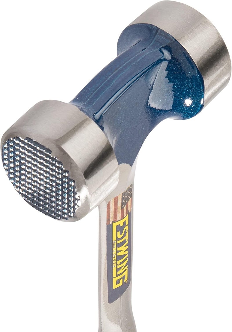 Estwing Lineman's Hammer - 40 oz Electrical Utility Tool with Smooth/Milled Face & Shock Reduction Grip - E3-40LM - Image 3