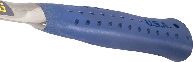 Estwing Lineman's Hammer - 40 oz Electrical Utility Tool with Smooth/Milled Face & Shock Reduction Grip - E3-40LM - Image 4