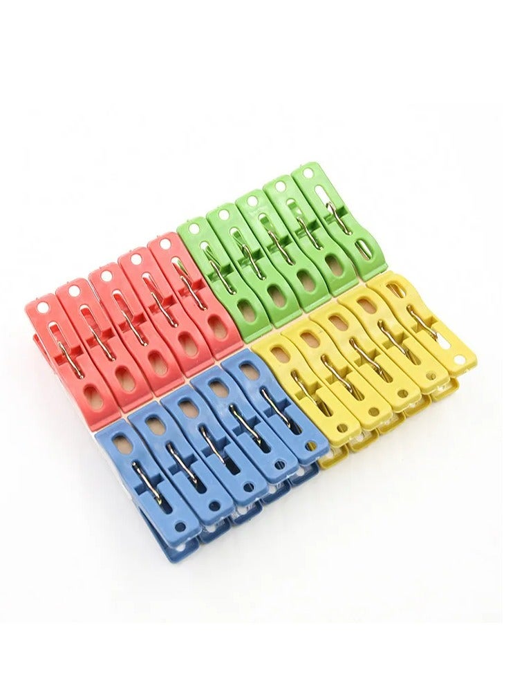 Reko Non Slip Large Strong Grip Clothes Multi-Purpose 40 Pieces Cloth Clip - Image 2