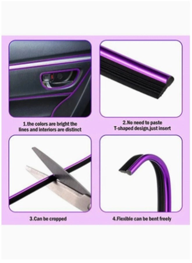 FPC Auto Mouldings Car Cover Trim Dashboard Door Car-styling Universal Car Moulding Decoration Flexible Strips Interior  - Image 3