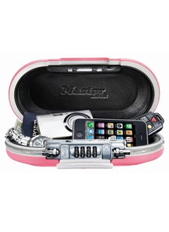 Master Lock Pink  - Master Lock Personal Safe  Set Your Own Combination Portable Safespace  23Cm - 1.3Cm Wide  Pink  5900Dpnk  - Image 1