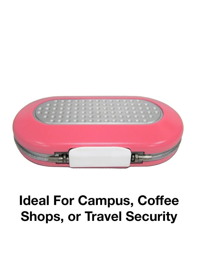 Master Lock - Pink  - Master Lock Personal Safe  Set Your Own Combination Portable Safespace  23Cm - 1.3Cm Wide  Pink  5900Dpnk - Image 1