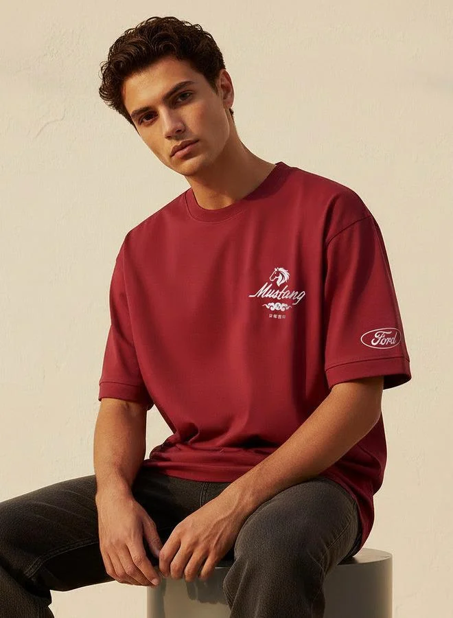 SP Characters Ford Mustang Men Regular Fit Sweatshirt