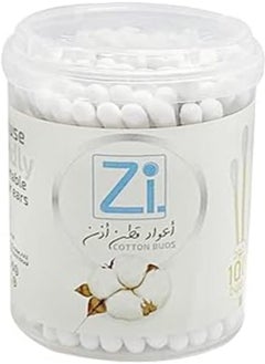 zi Zi 100 Wooden Cotton Buds 