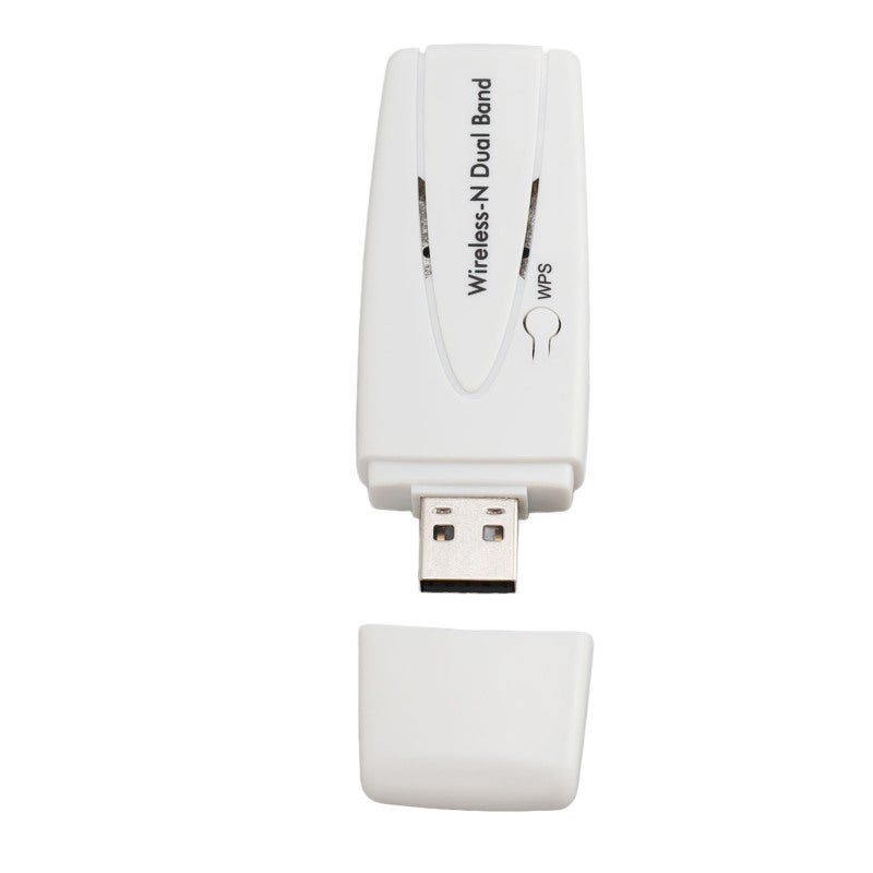 محول لاسلكي ثنائي النطاق N بسرعة 300 ميجابت في الثانية - محول واي فاي USB - يدعم أجهزة التلفزيون لسلسلة wis12abgnx للمسرح المنزلي - Image 5