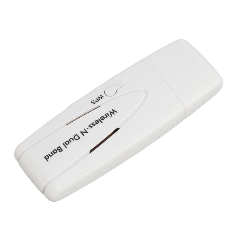 محول لاسلكي ثنائي النطاق N بسرعة 300 ميجابت في الثانية - محول واي فاي USB - يدعم أجهزة التلفزيون لسلسلة wis12abgnx للمسرح المنزلي - Image 2