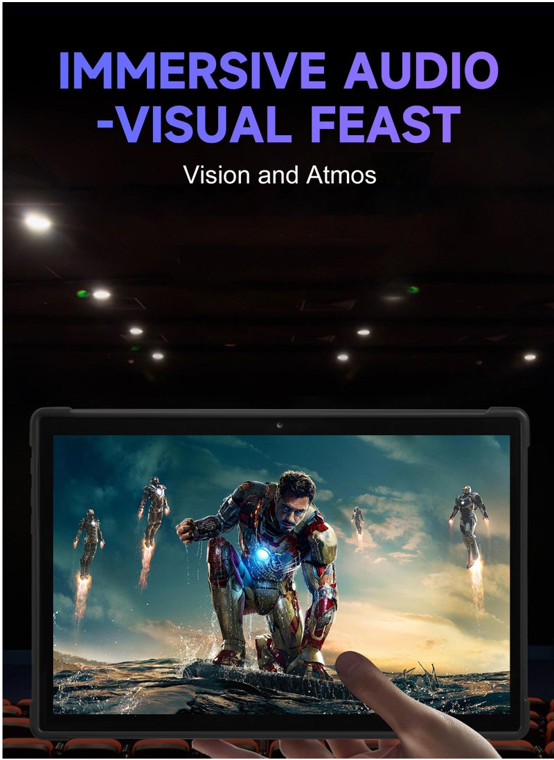 X - Prime Pad Pro 11 Android 12 Tablet PC 10.1" 5G | HD+ 3000x1440 Display, 12GB RAM 512GB ROM | Dual SIM, Wi-Fi, Keyboard, Mouse & Stylus | For Students & Kids -Grey  - Image 5