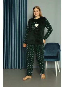 Happy City Season 2023/2024 Autumn/winter Women's Fleece Round Neck Heart Patterned Plus Size Pajama Set 34003 - pzsku/ZD29F6245EAB9A27FAF1AZ/45/_/1733941034/73f2e6b4-f0e0-490c-817b-df3c424397bb