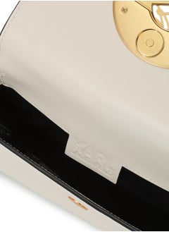 Karl Lagerfeld Paris Karl Lagerfeld Paris Signature Fan leather crossbody bag  - Image 4