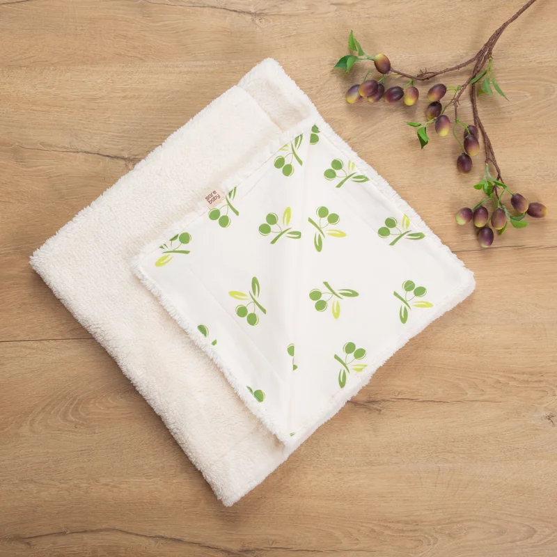 Sarebaby Zeytinim Series Baby Blanket 2 Tog Natural 85X87 cm