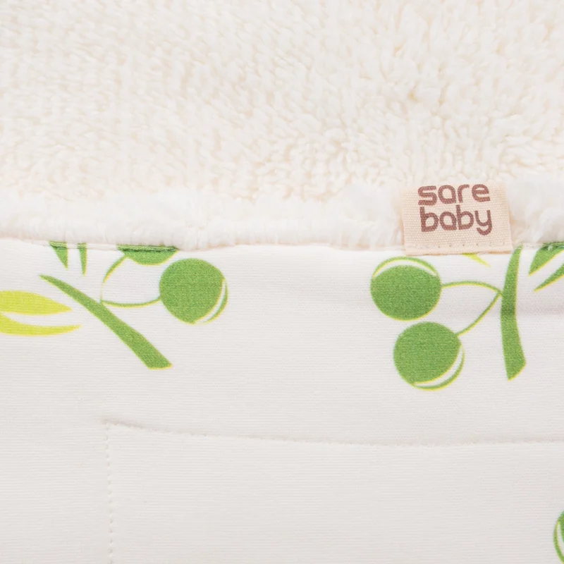 Sarebaby Zeytinim Series Baby Blanket 2 Tog Natural 85X87 cm