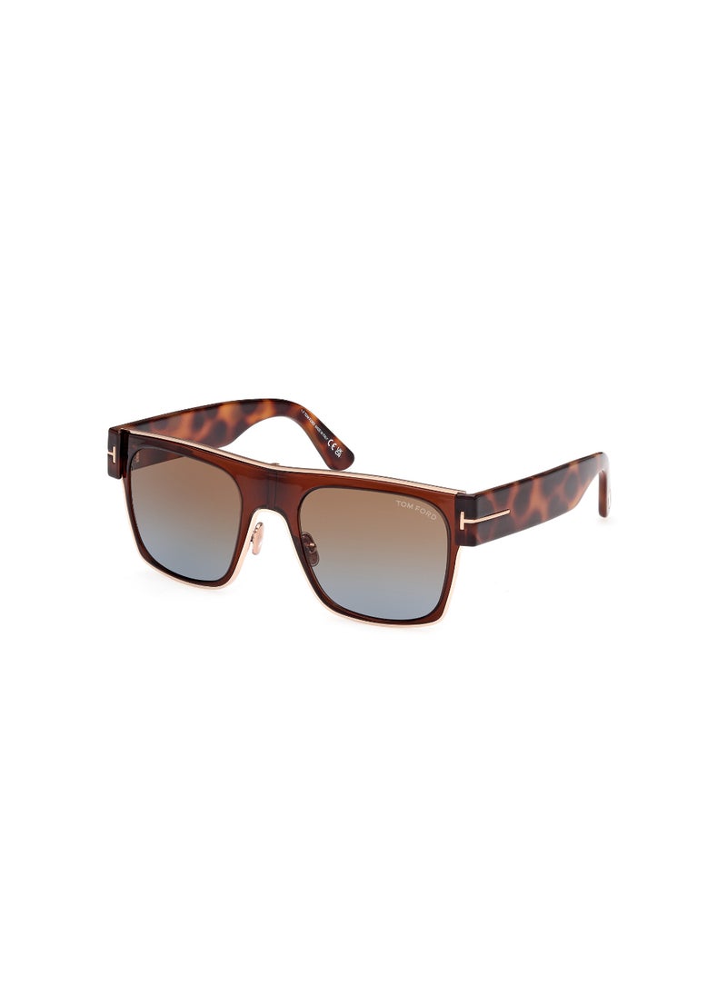 TOM FORD TOMFORD Metal Square Full Rim Unisex UV Protection Sunglass  - Image 1