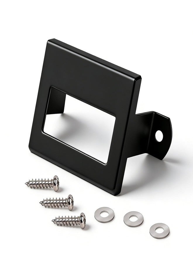 Ciuouient Radar Sensor Protector Cover with Screws Compatible with Honda All CR-V Models from 2017-2022 which Have The Front Radar Sensor (Black) - Image 1