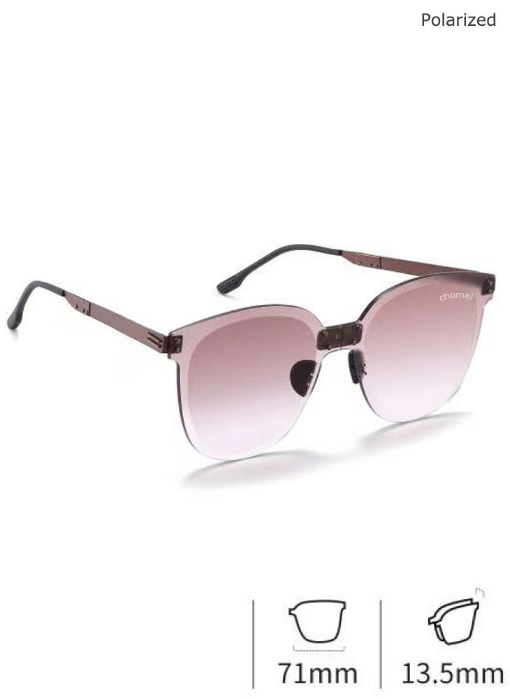 Chomel Fashion High-Definition Nylon Lens Sunglasses For Women's High-End Elegant Anti-Ultraviolet Anti-Blue Light  - Image 4