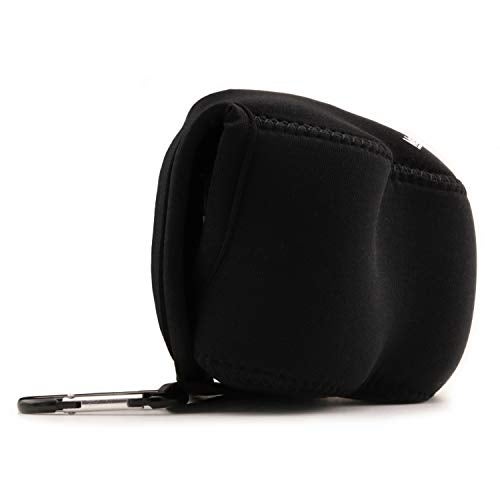 MegaGear MG064 Ultra Light Neoprene Camera Case Compatible with Sony Alpha A6400, A6500, A6300, A6000 (16-50 mm)-Black (MG063) - Image 3