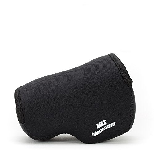 MegaGear MG064 Ultra Light Neoprene Camera Case Compatible with Sony Alpha A6400, A6500, A6300, A6000 (16-50 mm)-Black (MG063) - Image 1