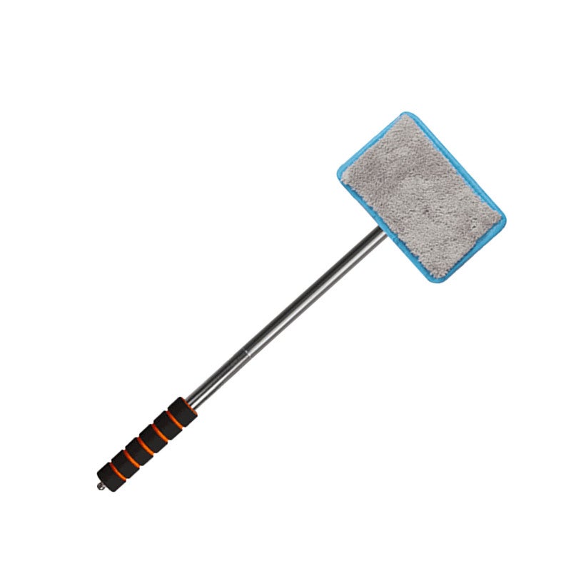 Retractable Car Windshield Cleaning Brush Microfiber Wash Tool - Aluminum Alloy Defogging Window Cleaner for Automotive Glass - Image 3