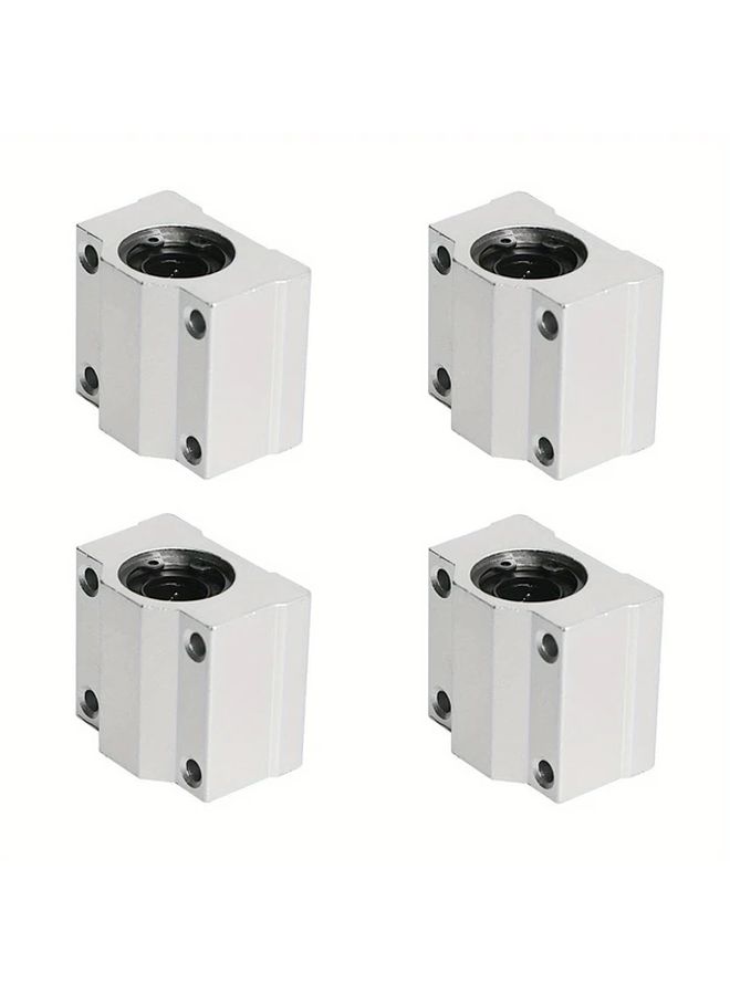 SCS12UU Linear Ball Bearing Slide Block 4 Rows Steel Balls for CNC 3D Printer Linear Rail Guide - Image 1