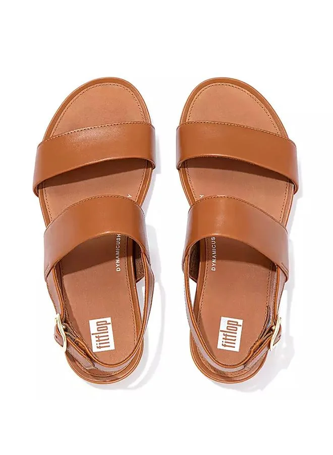 فيت فلوب GRACIE LEATHER BACK-STRAP SANDALS