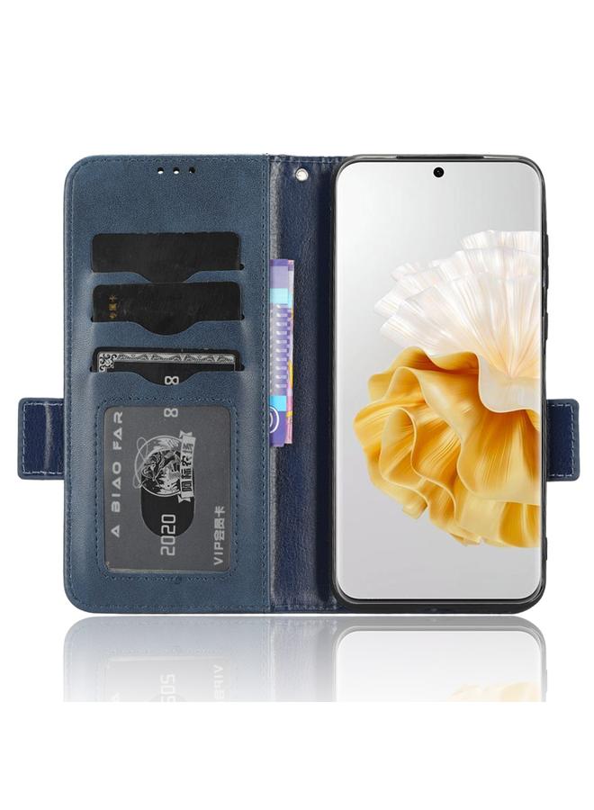 زبون جراب هاتف Huawei P60 / P60 Pro مصنوع من الجلد بتصميم مثلث متماثل - Image 4